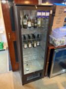 Osbourne tall glass fronted wine fridge