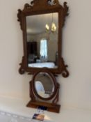 2 wall mirrors and 2 swivel mirrors
