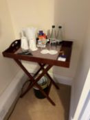 Sony Television, framed artwork and hospitality items