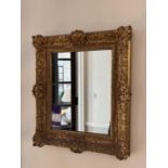 Ornate framed mirror 520mm x 620mm