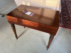 Mahogany baby bath. 540mm x 310mm x 480mm