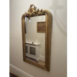 Large wall beaded mirror. 870mm x 1540mm