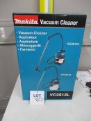 Makita VC2512L Wet/Dry Dust Extractor Vacuum 240 Volt (Unused)