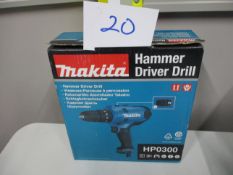Makita HP0300 240 Volt Combi Drill Driver 10mm Capacity (Unused)