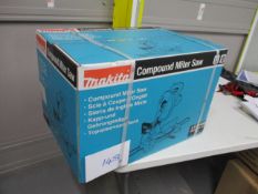 Makita LS1040N 260mm Blade 240 Volt Compound Mitre Saw (Unused)