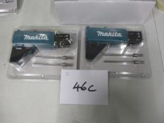 (2) Makita 191L24-0 Autofeed Magazine Attachments for Drywall Screwdrivers (Unused)