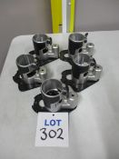 (5) Makita 195562-2 Offset Router Bases (Unused)