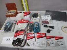 1 Lot Assorted Makita Accessories (Unused)