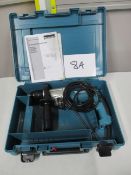 Makita HP2051 2-Speed Hammer Drill 20mm Capacity, 240 Volt in Carrying Case (Unused)