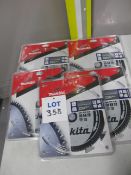 (5) Makita B-08779 Makblade TCT Saw Blades for Wood (Unused)