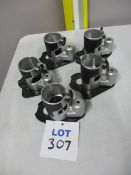 (5) Makita 195562-2 Offset Router Bases (Unused)