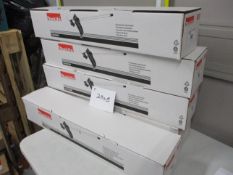 (5) Makita 195652-1 (EM400MP) Brush Cutter Multi Function Power Head Attachments (Unused)