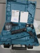Makita CG100DWAEA 12V Cordless Caulking Gun Complete with (2) 12V Batteries & Charger (Unused)
