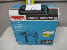 Makita HP1631K 110 Volt Percussion Drill 13mm Capacity (Unused)