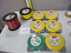 1 Lot Makita Assorted Strimmer Cords (Unused)