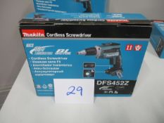 Makita DFS452Z Cordless Drywall Screwdriver (Unused/Body Only)