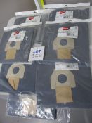 (7 Packs of 5) Makita P-70297, 30-Litre Disposable Dust Extractor Vacuum Bags (Unused)