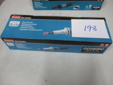 Makita GD0800C SJS Super Joint System Die Grinder 240 Volt (Unused)