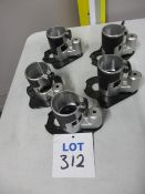 (5) Makita 195562-2 Offset Router Bases (Unused)