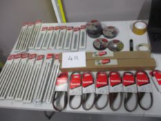 1 Lot Assorted Makita Accessories (Unused)