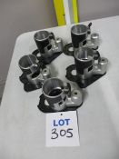 (5) Makita 195562-2 Offset Router Bases (Unused)