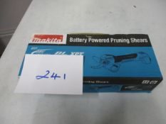 Makita DUP180Z Cordless Brushless Pruning Shears 18V LXT. (Unused/Body Only)