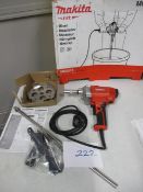 Makita M6600X Paint/Plaster Mixer 240 Volt (Unused)