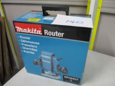 Makita RP0900X Plunge Router 110 Volt (Unused)