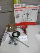 Makita M6600X Paint/Plaster Mixer 240 Volt (Unused)