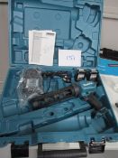 Makita CG100DWAEA 12V Cordless Caulking Gun Complete with (2) 12V Batteries & Charger (Unused)