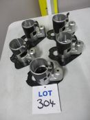 (5) Makita 195562-2 Offset Router Bases (Unused)