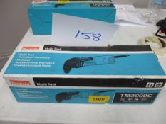 Makita TM3000C 110 Volt Oscillating Multi Tool (Unused)