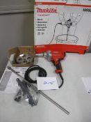 Makita M6600X Paint/Plaster Mixer 240 Volt (Unused)