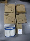 (12) Assorted Makita Filter Accessories (Unused)