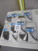 (5) Makita B-09020 MakBlade TCT Circular Saw Blades for Wood (Unused)