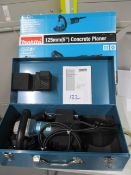 Makita PC5010C 125mm Concrete Planer in Metal Carry Case, 240 Volt (Unused)