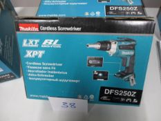 Makita DFS250Z Cordless Drywall Screwdriver (Unused/Body Only)