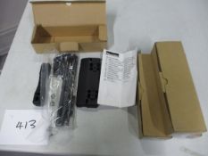 (4) Makita 194579-2 Router Guide Rail Adaptors (Unused)