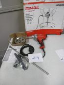 Makita M6600X Paint/Plaster Mixer 240 Volt (Unused)