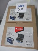 (2) Makita D-51281 TCT Holesaw Sets in Carrying Case (Unused)
