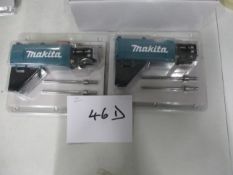 (2) Makita 191L24-0 Autofeed Magazine Attachments for Drywall Screwdrivers (Unused)