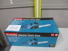Makita UC3541A Electric Chainsaw, 350mm Bar Length 240 Volt (Unused)