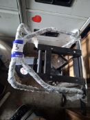 Bumpstop motorbike stand and 2 x non branded motorbike stands