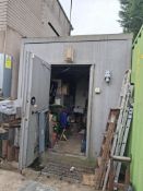 Portastar 12ft container with communication cabinet Serial number PTS/360/2.5/10377