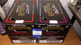 2 x Boxes Kopperberg cider – Located in stock room