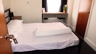 Freestanding and movable furniture to Room 62, including television (excludes all fitted and fixed