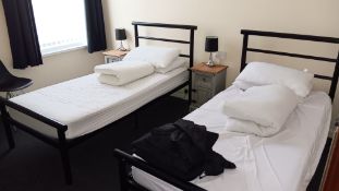 Freestanding and movable furniture to Room 61, including television (excludes all fitted and fixed