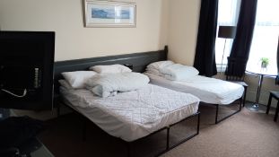 Freestanding and movable furniture to Room 55, including television (excludes all fitted and fixed