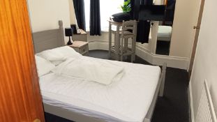 Freestanding and movable furniture to Room 60, including television (excludes all fitted and fixed