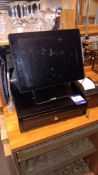 SAM4S Touchscreen EPOS terminal with Epson TM-20III M267D receipt printer and steel cash drawer (
